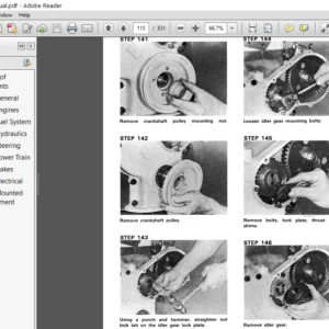 Case 580C Loader Backhoe Service Manual - PDF Download !!