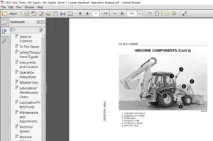 Case 580L 580L Turbo 580 SuperL 590 SuperL Series 2 Loader Backhoe Operators Manual - PDF Download