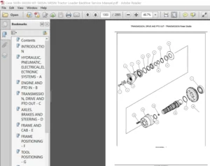 Case 580N 580SN WT 580SN 590SN Tractor Loader Backhoe Service Manual - PDF Download