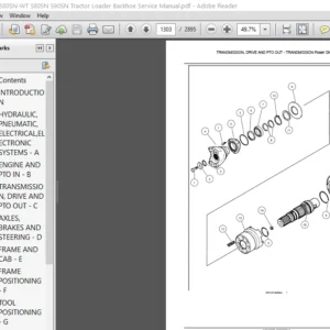 Case 580N 580SN WT 580SN 590SN Tractor Loader Backhoe Service Manual - PDF Download