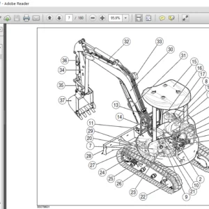 Case CX36B Tier 4 Compact hydraulic Excavator Operator's Manual - PDF Download