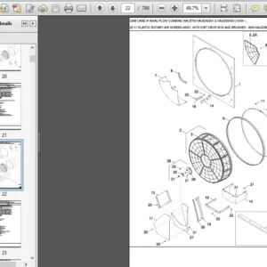 Case IH  2388 Axial-Flow Combine Illustrated Parts Catalog Manual - PDF Download