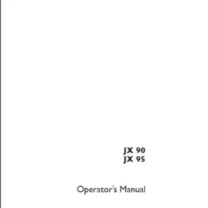 Case IH JX90 95 Operators Manual  - PDF DOWNLOAD