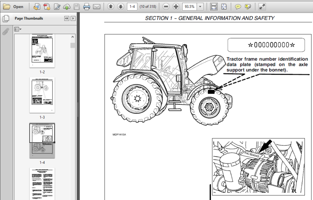 Case IH JXU 75 85 95 105 Operators Manual - PDF DOWNLOAD - HeyDownloads ...