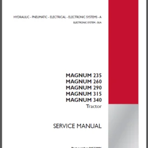Case IH Magnum 235 260 290 315 340 Tractor Service Manual - PDF Download