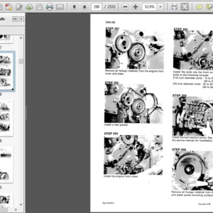 Case IH 1640, 1660, 1680 Axial Flow Combine Service Manual - PDF Download