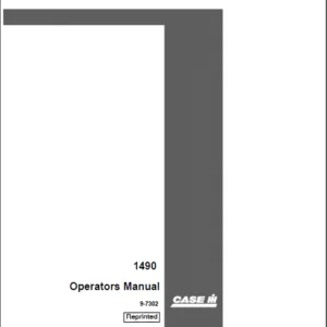 Case IH Tractor 1490 David Brown Operator's Manual - PDF Download