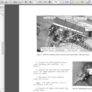 Case IH Tractor 2MH,2ME,2PR and 1PR Gatherer Units Service Manual GSS 1085 - PDF Download