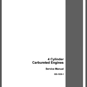 Case IH Tractor 300,300 Hi Clear400, 400 Hi clear Service Manual - PDF DOWNLOAD