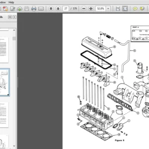 Case IH Tractor 430,530, 541,470,570 COMPLETE Service Manual  - PDF Download
