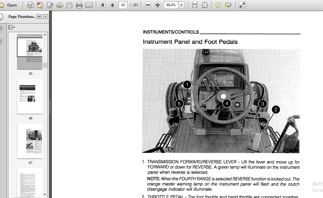 Case IH Tractor 5130, 5140 COMPLETE Operator's Manual - PDF Download ...