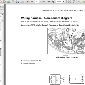 Case IH Tractor Axial Flow 7010,Axial Flow 8010 Combine Service Manual (87486650) - PDF Download