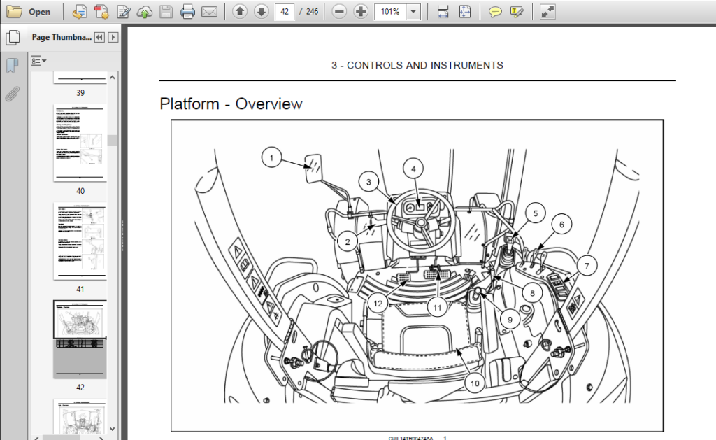 Case IH Tractor FARMALL 110A,120A,130A Operator's Manual - PDF DOWNLOAD ...