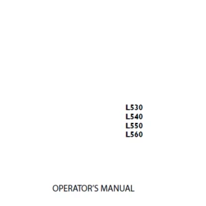 Case IH Tractor L530,L540,L550,L560 Operator's Manual - PDF DOWNLOAD