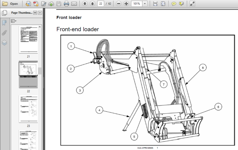 Case IH Tractor L530,L540,L550,L560 Operator's Manual - PDF DOWNLOAD ...