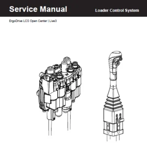 Case IH Tractor Loader Control System Ergo Drive Open Center Live 3 Service Manual - PDF DOWNLOAD