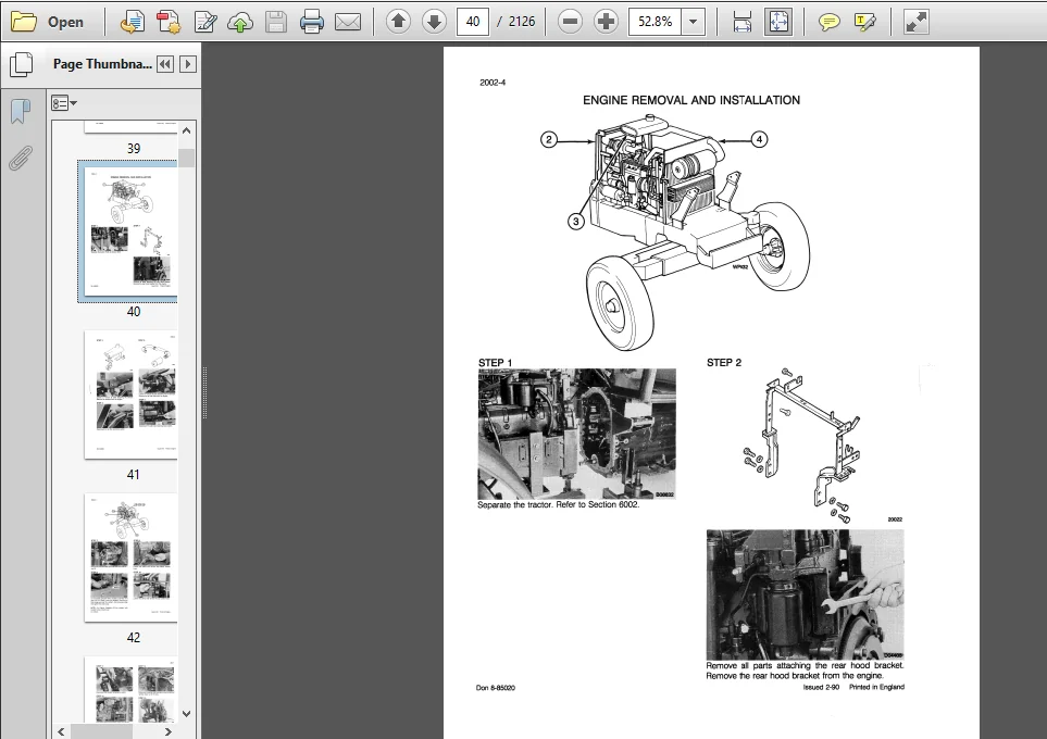 Case IH Tractor MAXXUM 135, 150, 165, 180 Service Manual - PDF DOWNLOAD - Image 3