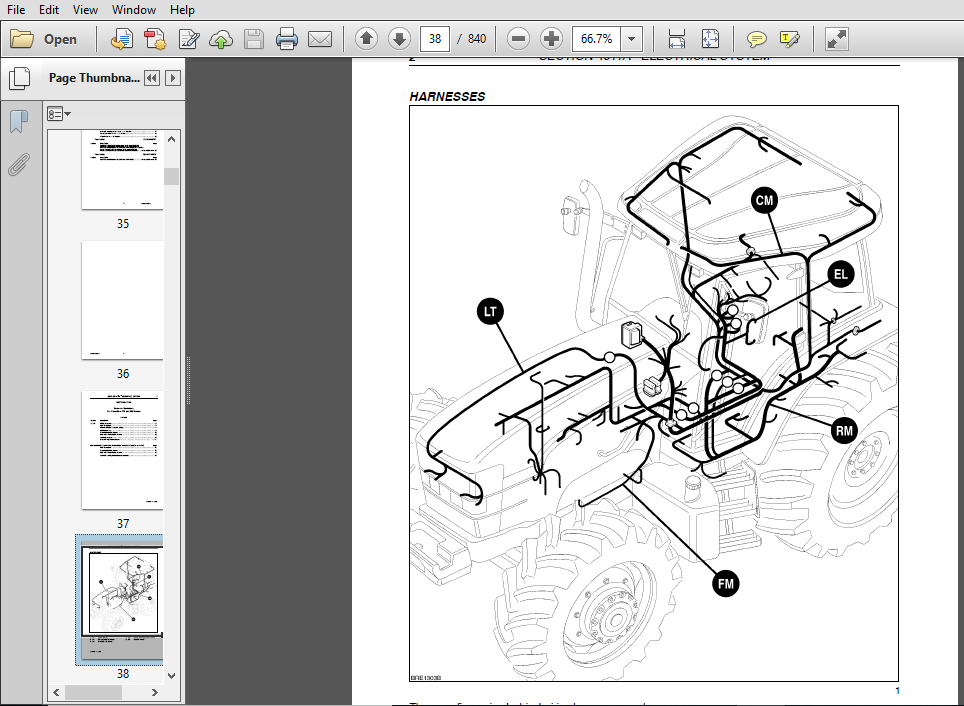 Case IH Tractor MXM 120-190 supplement Service Manual - PDF DOWNLOAD ...