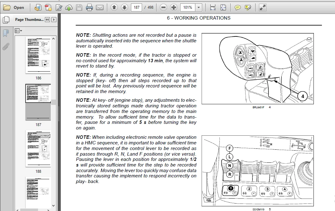 Case IH Tractor Maxxum 110,120,130,115,125,140 EP Operator's Manual - PDF DOWNLOAD - Image 3