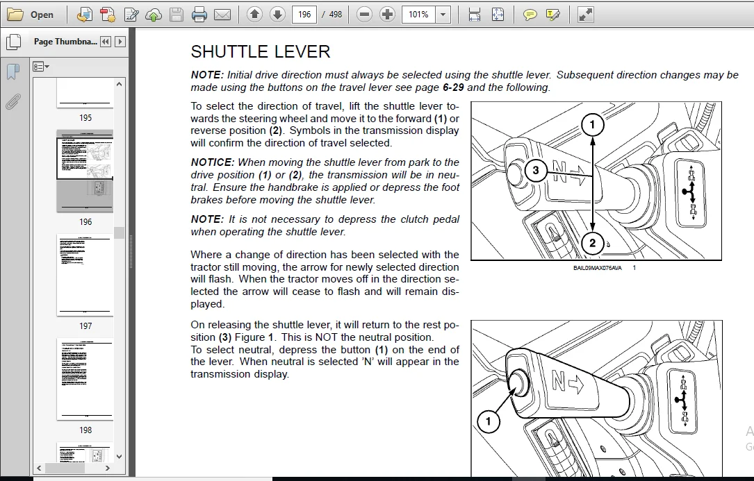 Case IH Tractor Maxxum 110,120,130,115,125,140 EP Operator's Manual - PDF DOWNLOAD - Image 2