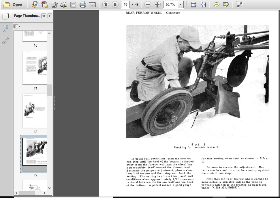 Case IH Tractor Mccormick #15 Tractor Plow Operator's Manual - PDF DOWNLOAD - Image 4