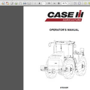 Case IH Tractor Steiger 350,400,450,500,550,600 Quadtrac 450,500,550,600 Operator’s Manual- PDF DOWNLOAD