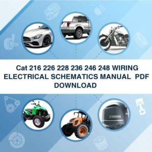 Cat 216 226 228 236 246 248 Wiring Electrical Schematics Manual - Pdf Download