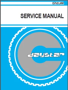 Daelim Daystar Motorcycle Workshop Repair Manual - DOWNLOAD
