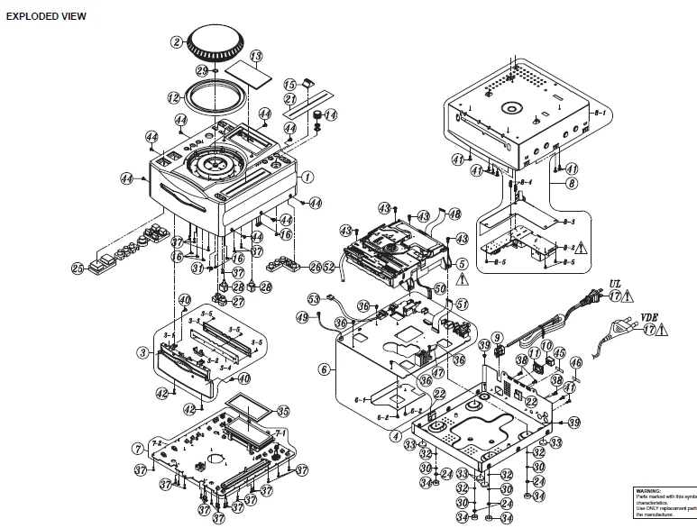 Denon Dn-s700 Table Top Single Cd Mp3 Player Service Manual PDF DOWNLOAD - Image 5
