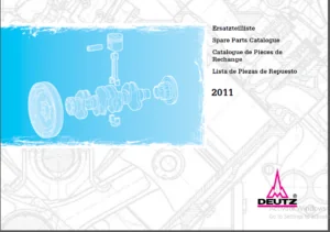 Deutz 2011 Engine Spare Parts Catalogue Manual - Download