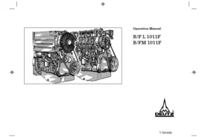 Deutz Fl1011 Operators Service Manual - Download