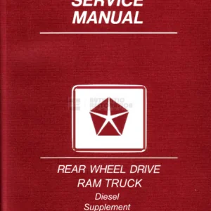 Dodge Engine Service Repair Manual - DOWNLOAD