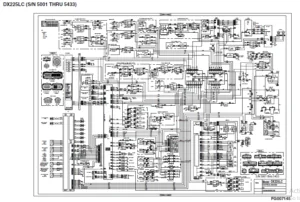 Doosan Dx225lc Excavator Electrical Hydraulic Schematics Manual - PDF Download