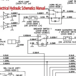 Doosan Solar 055 Excavator Electrical Hydraulic Schematics Manual Instant - PDF Download