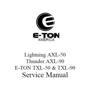 E ton axl txl 50 90 Service Manual - PDF DOWNLOAD