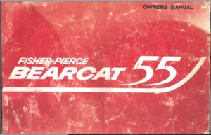 Fisher Pierce Bearcat 55 Outboard Owner Manual - DOWNLOAD
