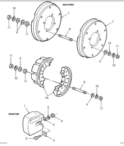 Ford 1920 4 Cylinder Compact Tractor Parts List Manual - DOWNLOAD