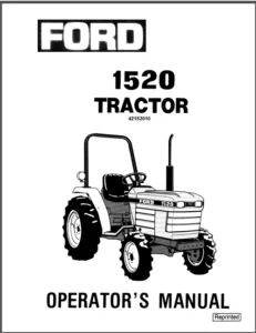 Ford New Holand 1520 Tractor Operators Manual - DOWNLOAD                                                                                                                                                                                                                                                                                                                                                                                                                                                                                                                                                                                                                                                                                                                                                                      - DOWNLOAD