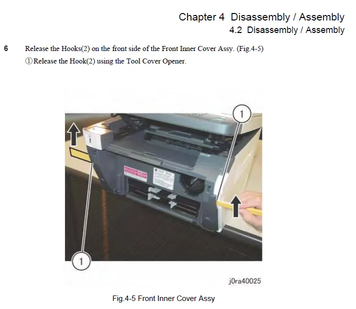 Fuji Xerox Docuprint M205b M105ab M105b P205b P105b Color Laser Printer Service Repair Manual - DOWNLOAD - Image 4