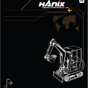 Hanix H22b Mini Excavator Service And Parts Manual - DOWNLOAD