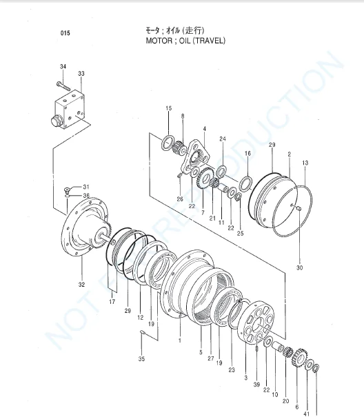 Hitachi Ex40ur 2c Excavator Equipment Components Parts Catalog Manual SN 005001 005188 - DOWNLOAD - Image 3