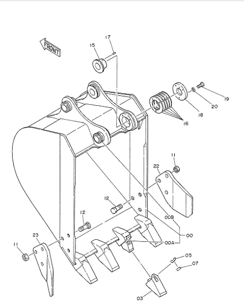 Hitachi Ex60 1 Service Parts Catalogue Manual Download - Image 3