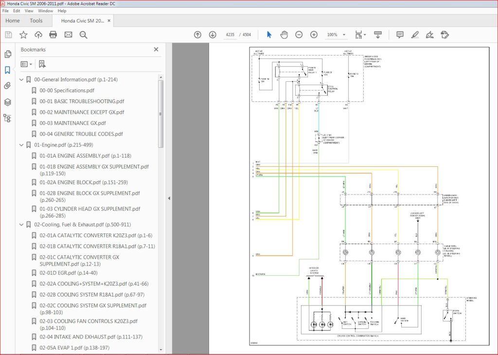 Honda Civic Service Repair Manual 2006-2011- PDF DOWNLOAD ...