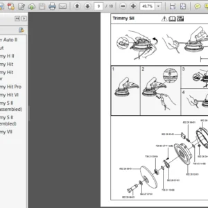 Husqvarna trimmer heads Manual - PDF DOWNLOAD