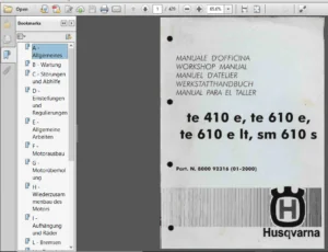 Husqvarna Sm 610 S Service Repair Manual 2000 - 2001 - Downlaod