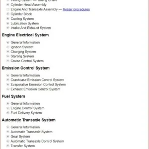 Hyundai Veracruz  2006 ESP Service Repair Manual - Download