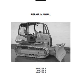 Case 650K TIER 2 750K TIER 2 850K TIER 2 Service Repair Manual - PDF Download