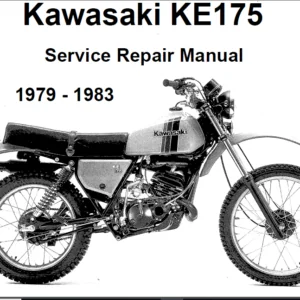 Kawasaki Ke175 1979 - 1983 Workshop Repair Service Manual - PDF DOWNLOAD