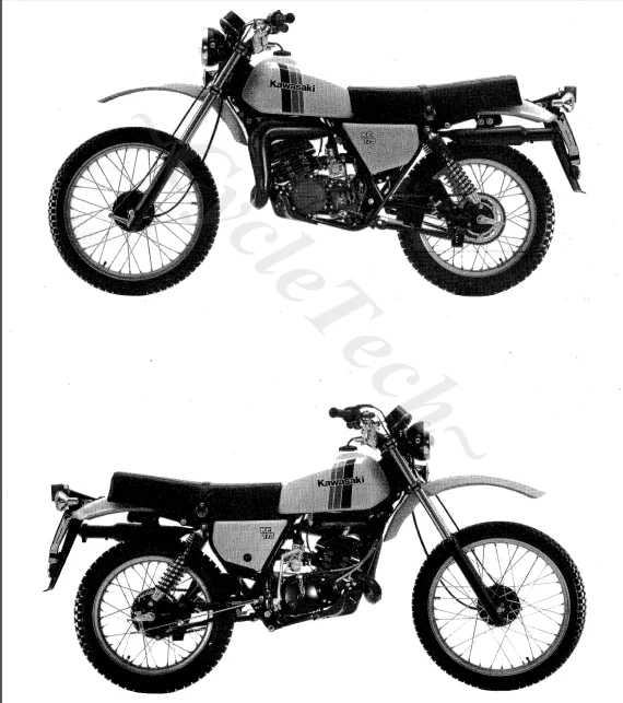 Kawasaki Ke175 1979 - 1983 Workshop Repair Service Manual - PDF DOWNLOAD - Image 3