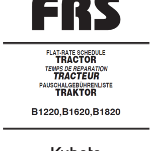 KUBOTA RCK60-24B Mower Parts Manual - PDF DOWNLOAD ...